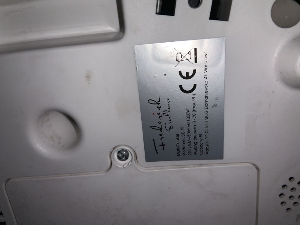 Multi-Cooker Frederick Excellence DE-19
