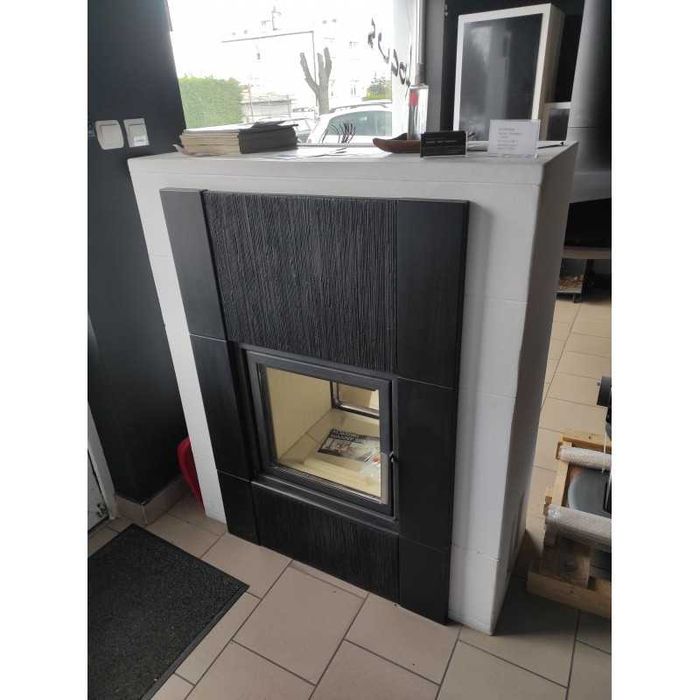 Jersey - gotowy kominek vis a vis dwustronny - Nordpeis WYPRZEDAŻ