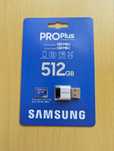 Карта памяти Samsung 512GB microSDXC UHS-I A2 PRO Plus 2023 + Reader