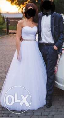 Delikatna Suknia ślubna rozmiar 36 S