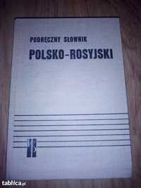 Podręczny słownik polsko rosyjski oraz Historia i WOS Kozłowska