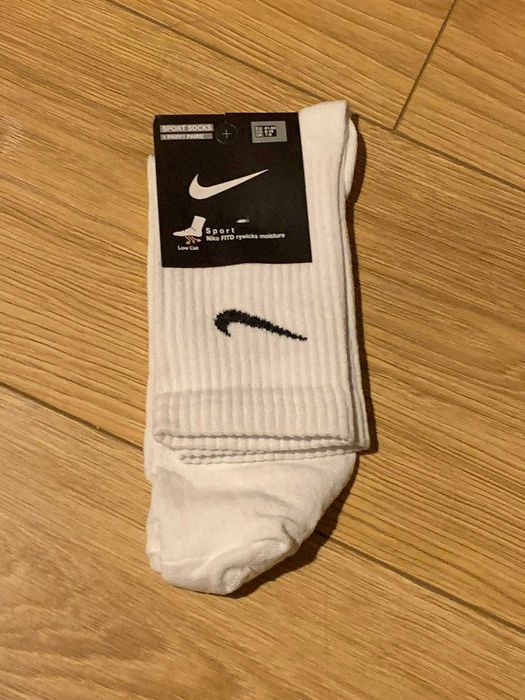 Skarpetki Nike nowe białe