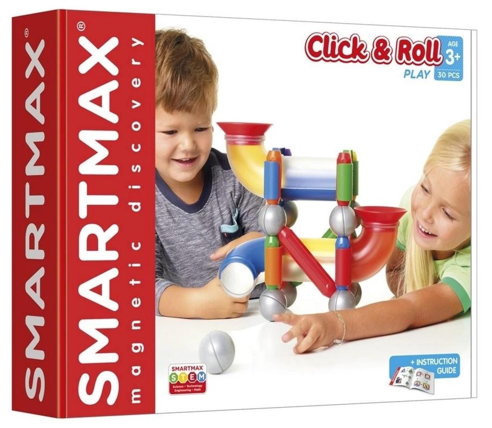 Smart Max Click & Roll Iuvi Games pudełko,302x383 mm