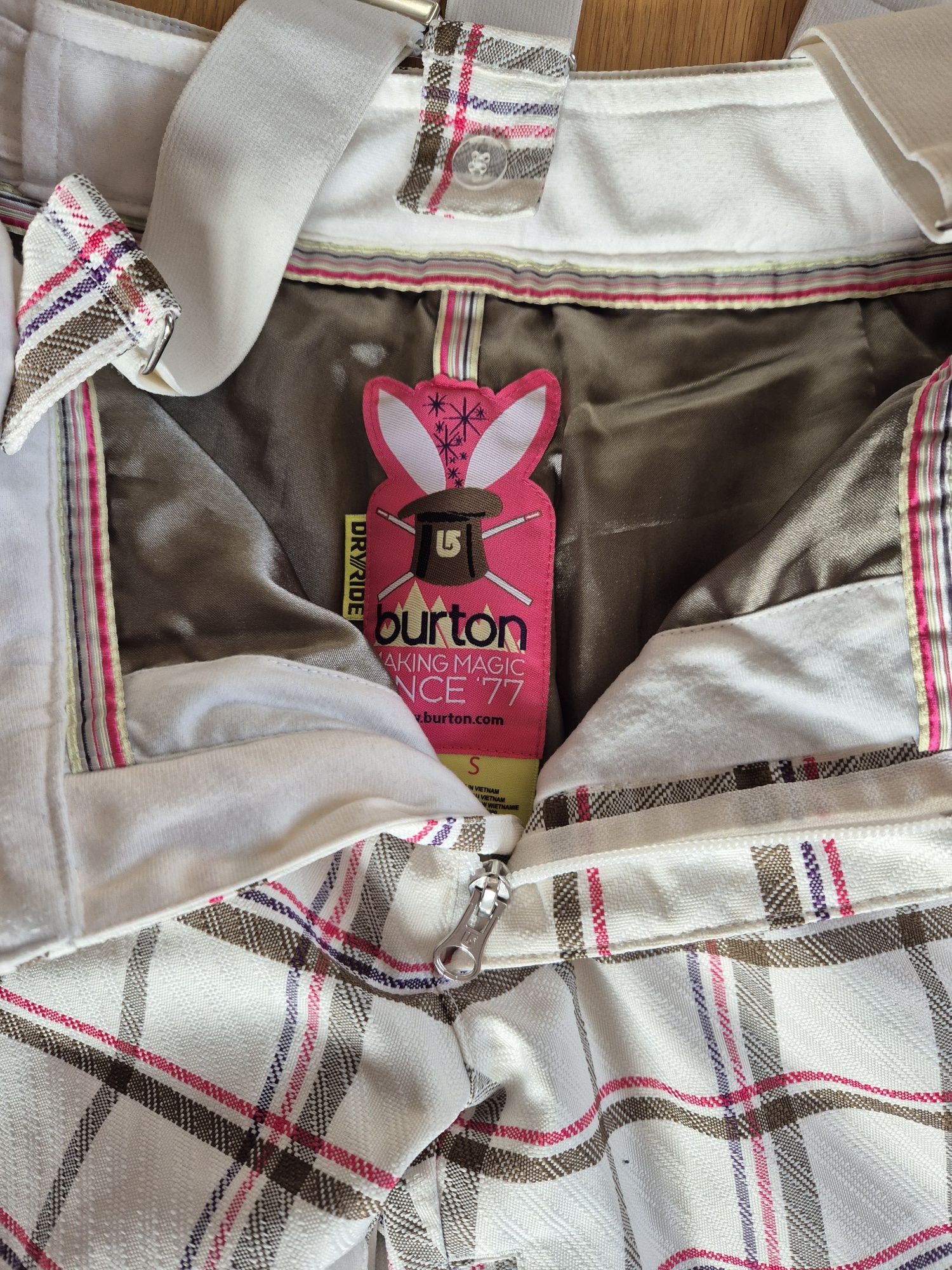 Burton - damskie spodnie na narty / snowboard - S