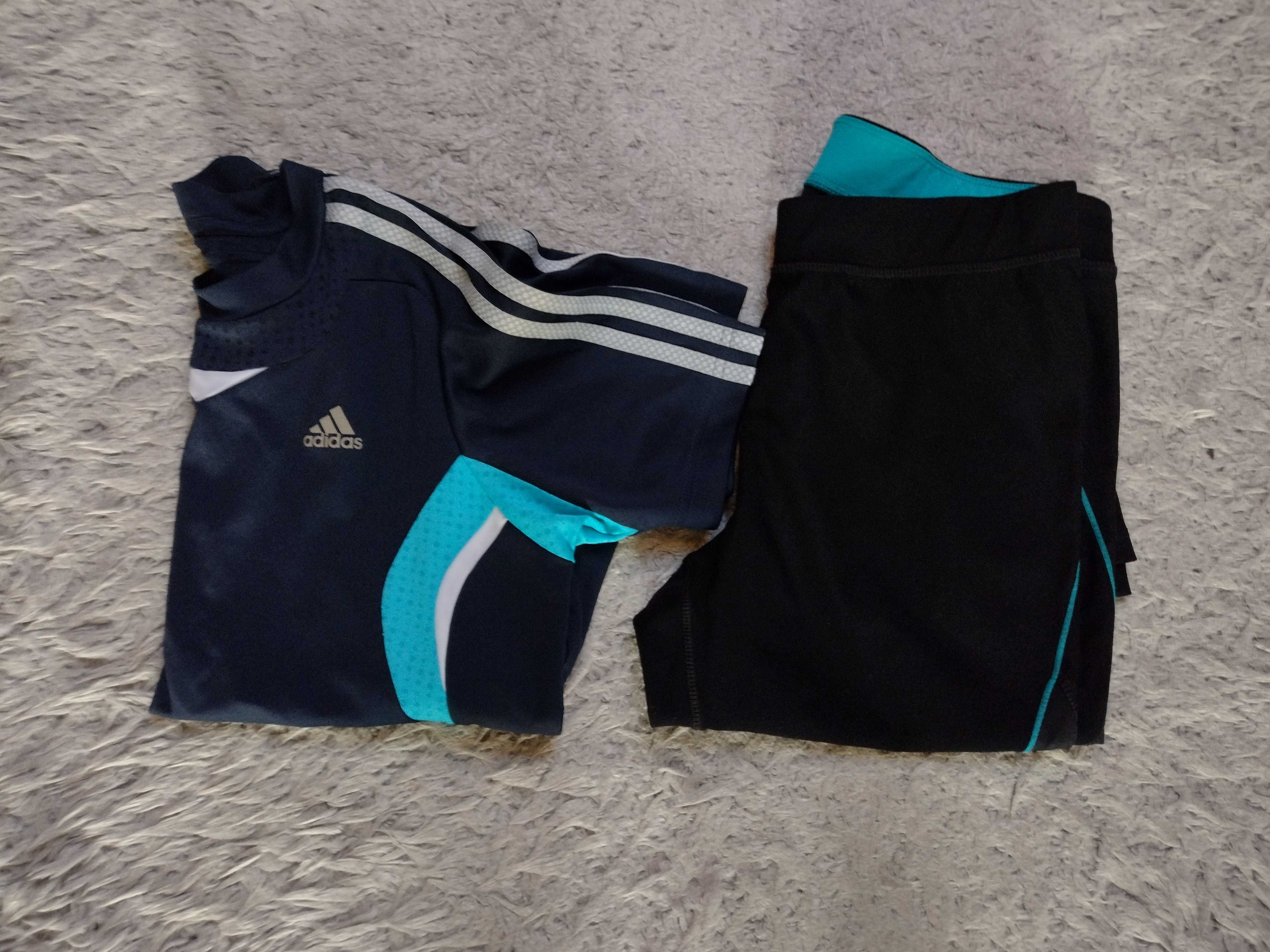 koszulka adidas climacool S 36-38 + spodnie ATHLETIC WORKS M