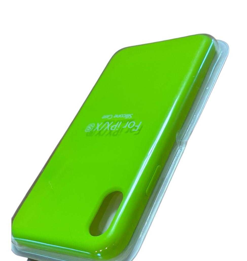 Iphone X/XS Etui Case Obudowa Neon Zielony kod 2195