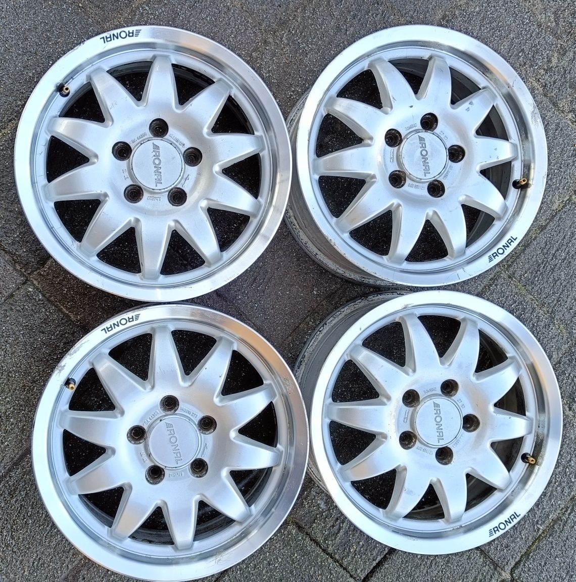 [468] Felgi Alu 5x112x15 Mercedes A klasa 
6Jx15