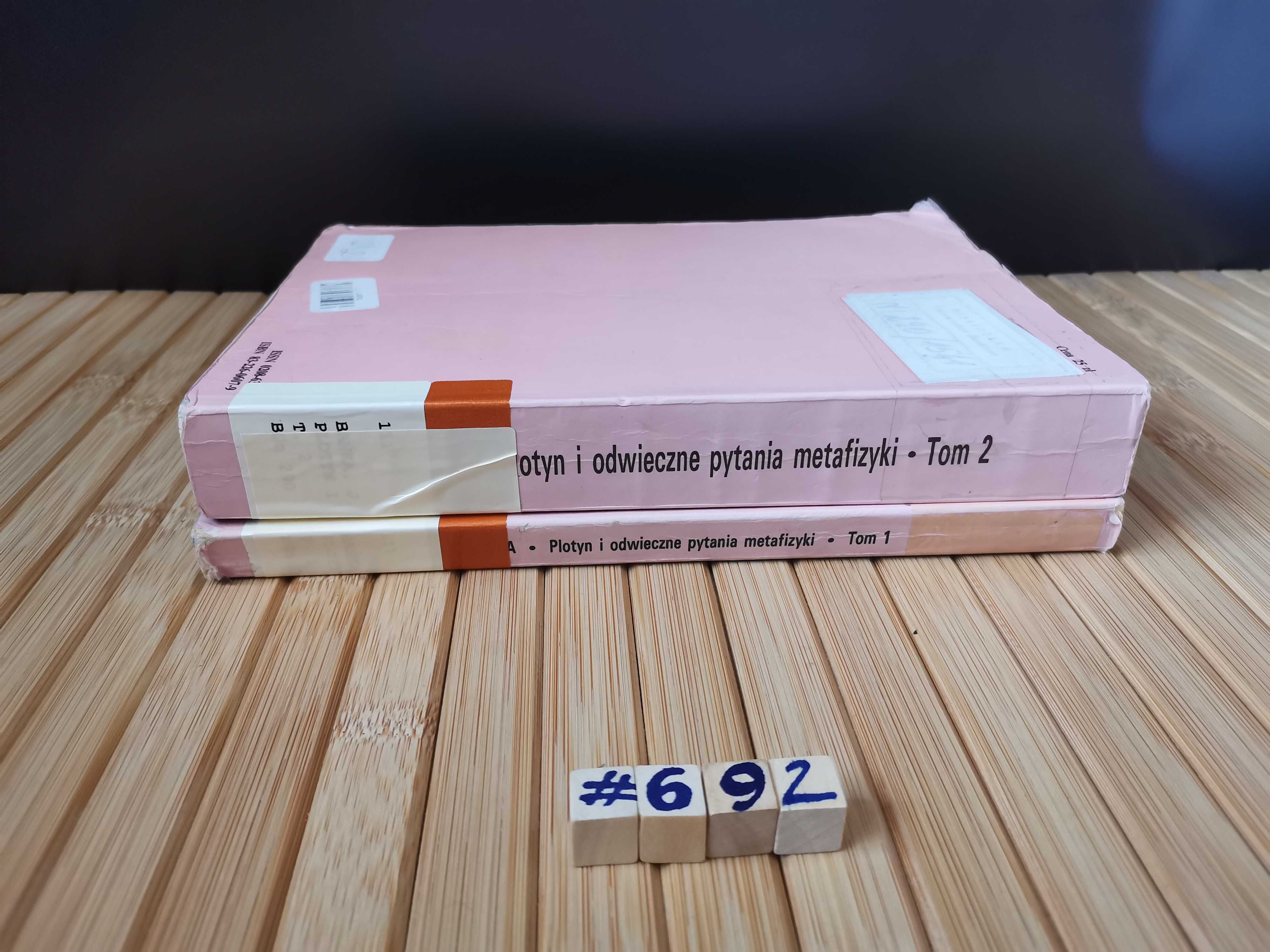 Bańka Plotyn i odwieczne pytania metafizyki tom 1 i tom 2 Real foty