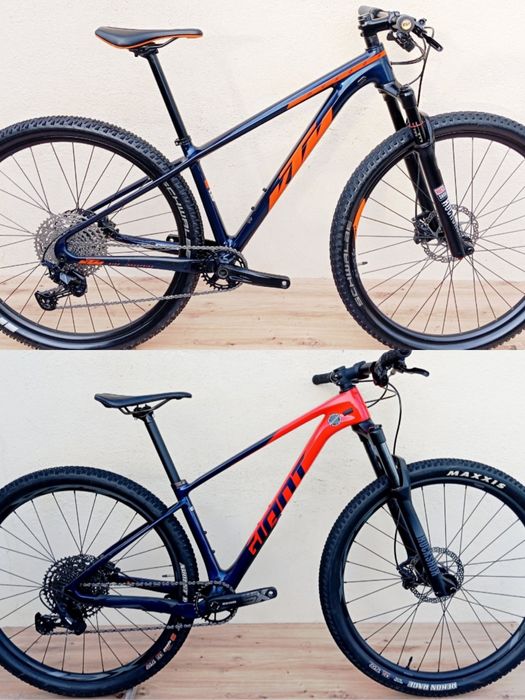 JF-Bikes Duas Bicicletas Carbono Tamanho S Giant XTC/ KTM Myroon