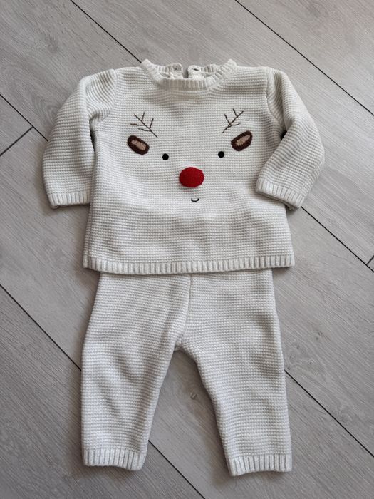 Теплий вʼязаний костюм