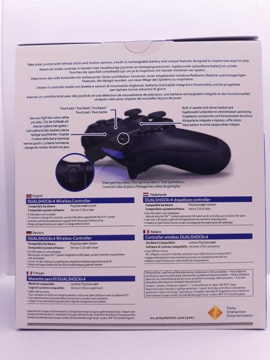 PAD KONTROLER do Sony Playstation 4 PS4 white NOWY
