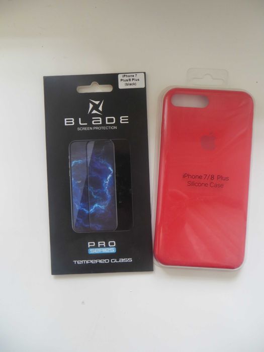 Комплект чохол + захисне скло на Apple iPhone 7 plus / iphone 8 plus