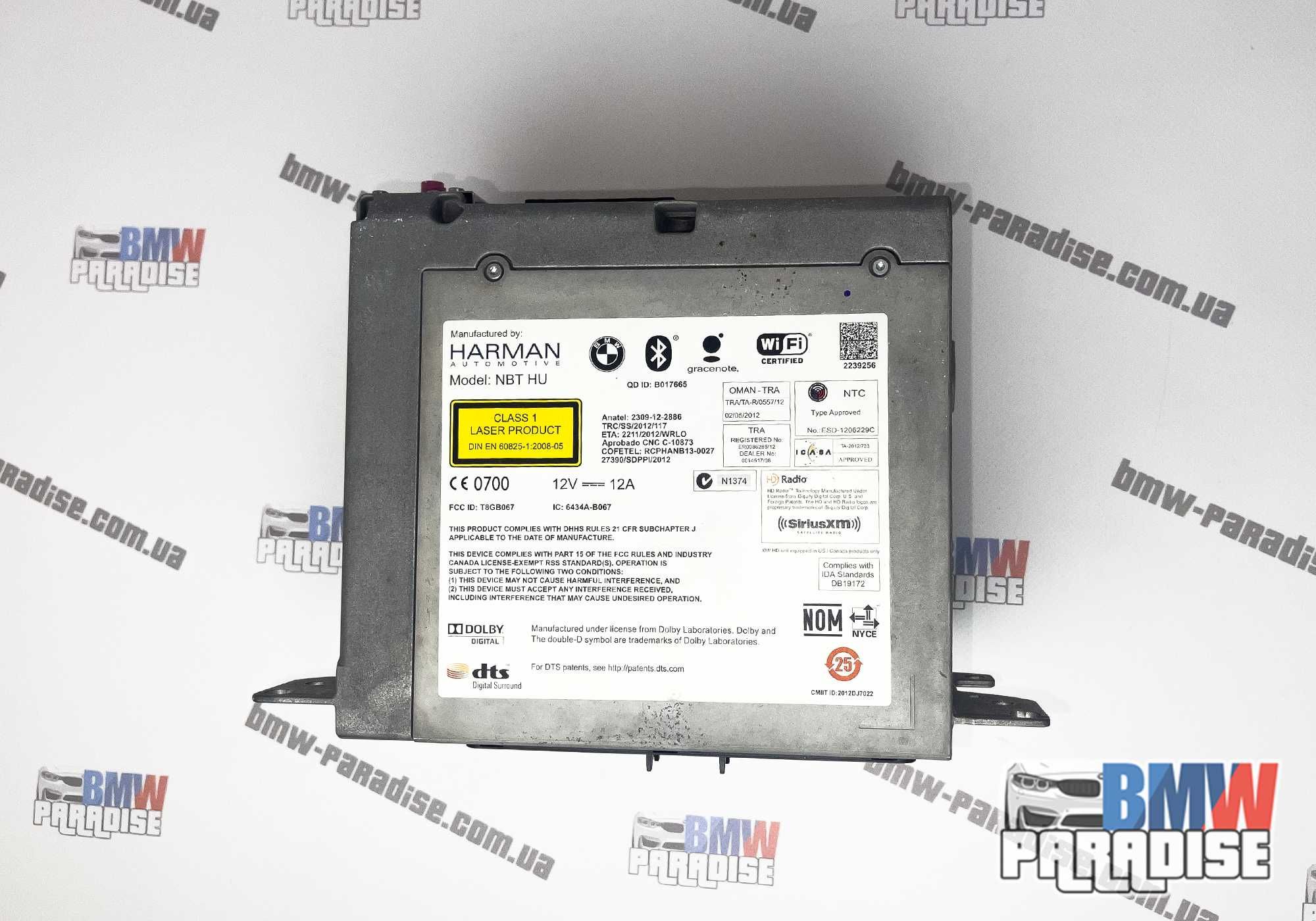Головное устройство, мультимедиа NBT HU BMW F10 F30 F15 F36 F32