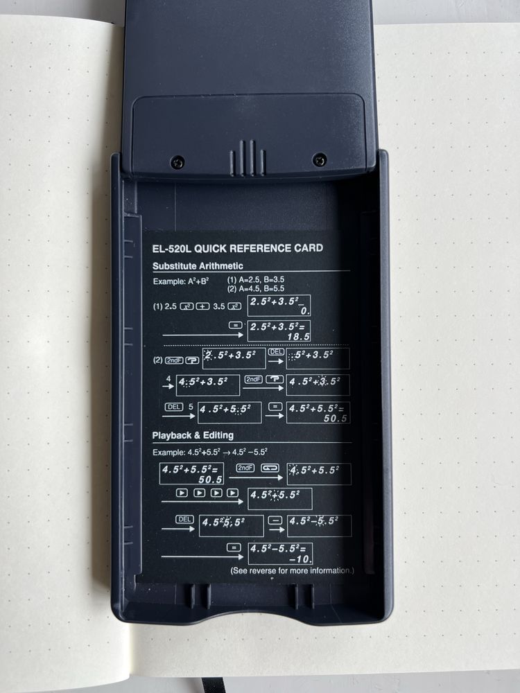 Инженерный калькулятор Sharp EL-520L