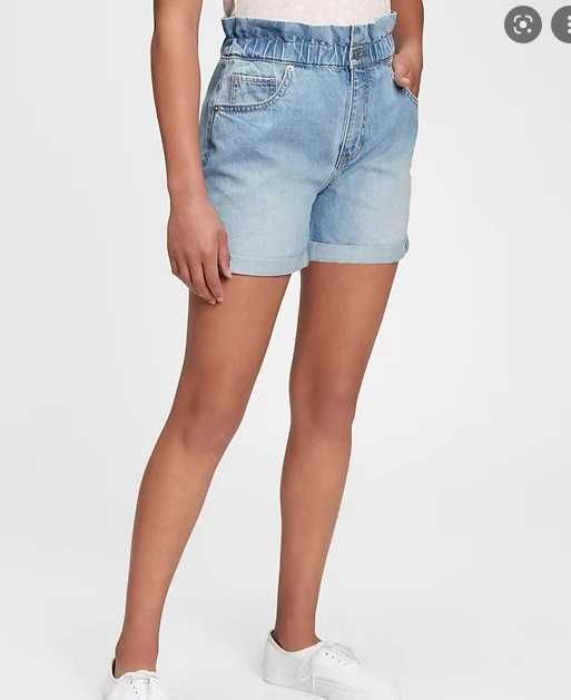 Шорти HI-RISE mom мом моми шорты Gap дівчинка 8-9 р