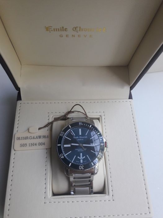 Часы Emile Chouriet Challenger Deep 42 mm 08.1169.G.6.AW.98.6