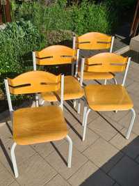4 krzesła duńskie