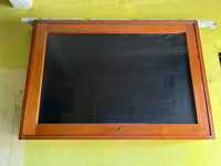 Drewniana gablota ogłoszeniowa tablica - witryna 100x70 cm.