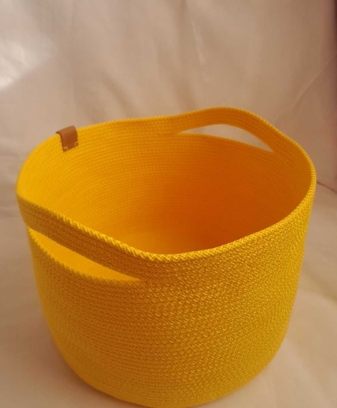 Кошик для зберігання, органайзер з кришкою, текстильний. Handmade