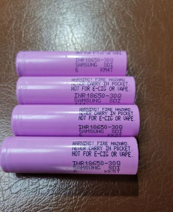 Аккумуляторы  Samsung 30Q   18650