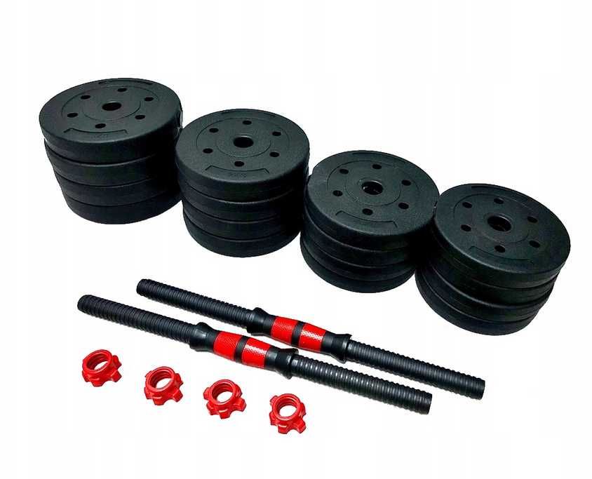 MEEGA!!! Hantle z Obciążeniem 40KG