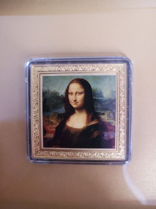 Moneta srebrna "Mona Lisa "AG 999