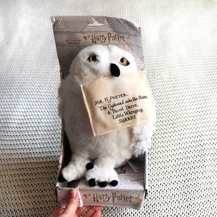 Нова м'яка іграшка, сова гедвиг, hedwig , harry potter, гаррі поттер
