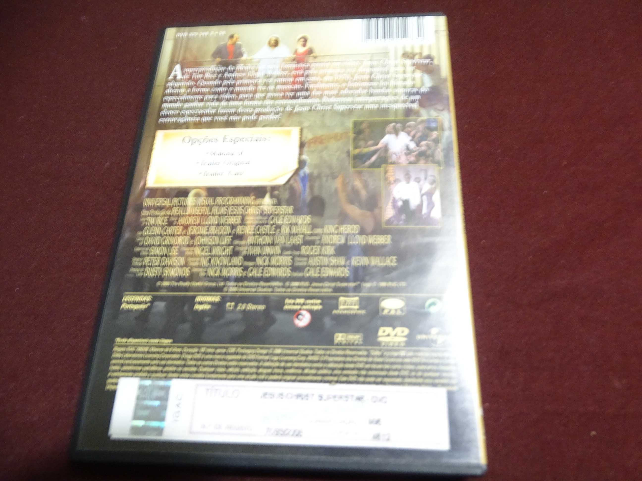 DVD-Jesus Christ Super Star-Tim Rice e Andrew Lloyd Webber