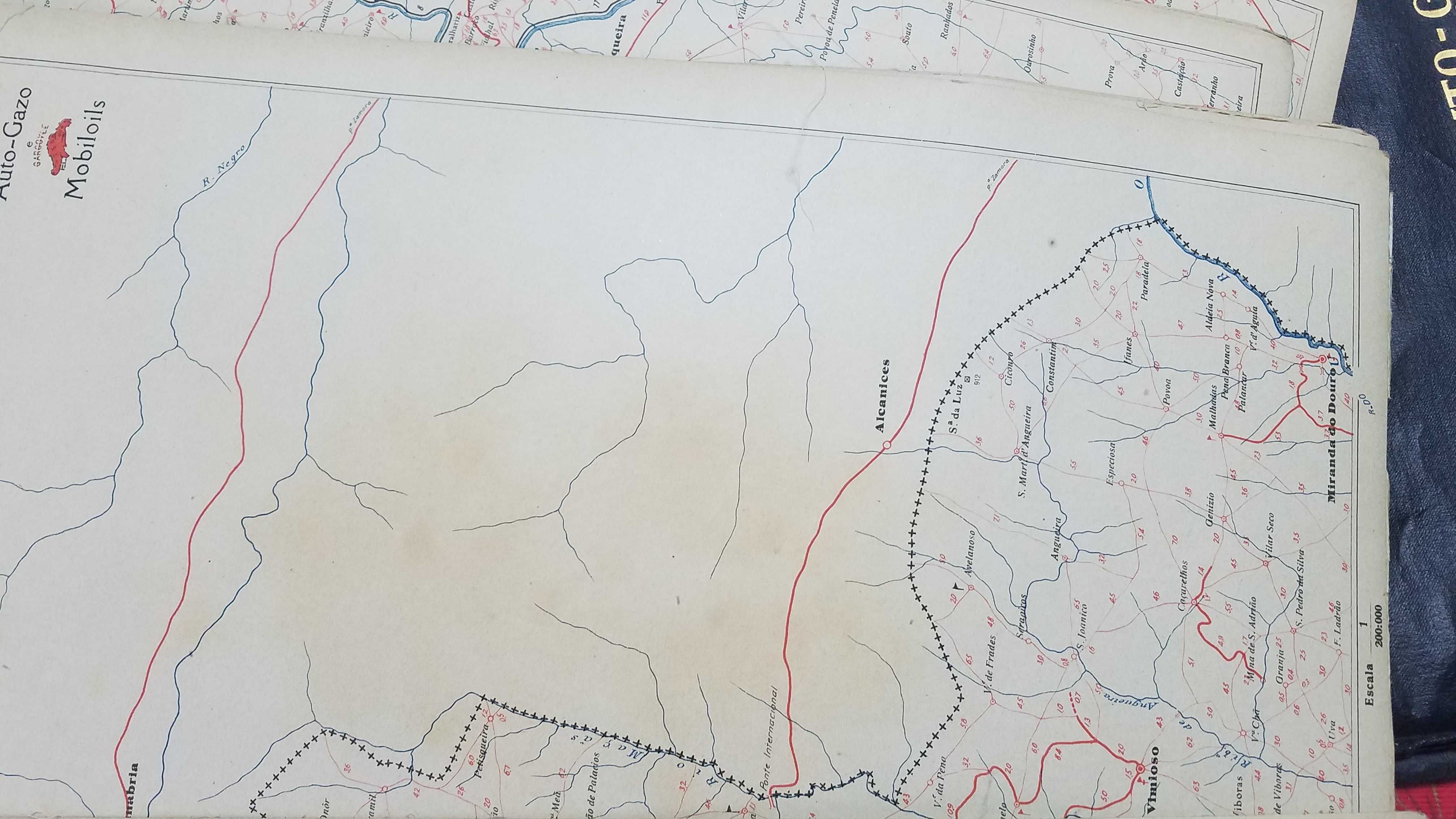 Mapa de Portugal de 1918