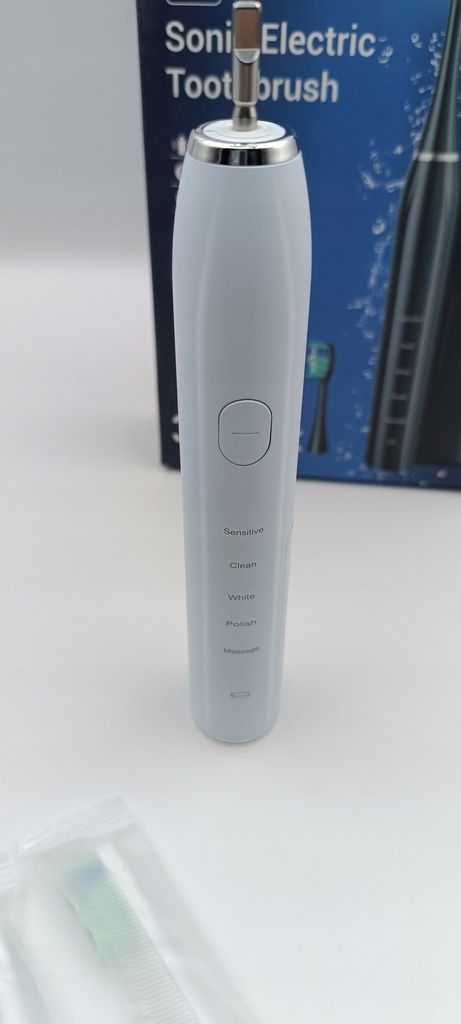 SONIC Szczoteczka elektryczna z 5 końcówek , Niebieska