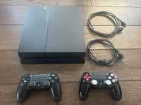 Play Station 4 1TB + 2x Dual Shock + Gry