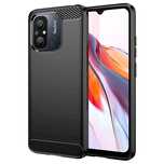 Carbon Case etui do Xiaomi Redmi 11A / Poco C55 / Redmi 12C elastyczny