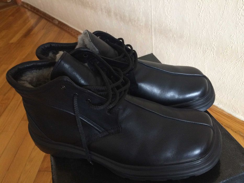 черевики чоловічі зимові шкіряні р.45