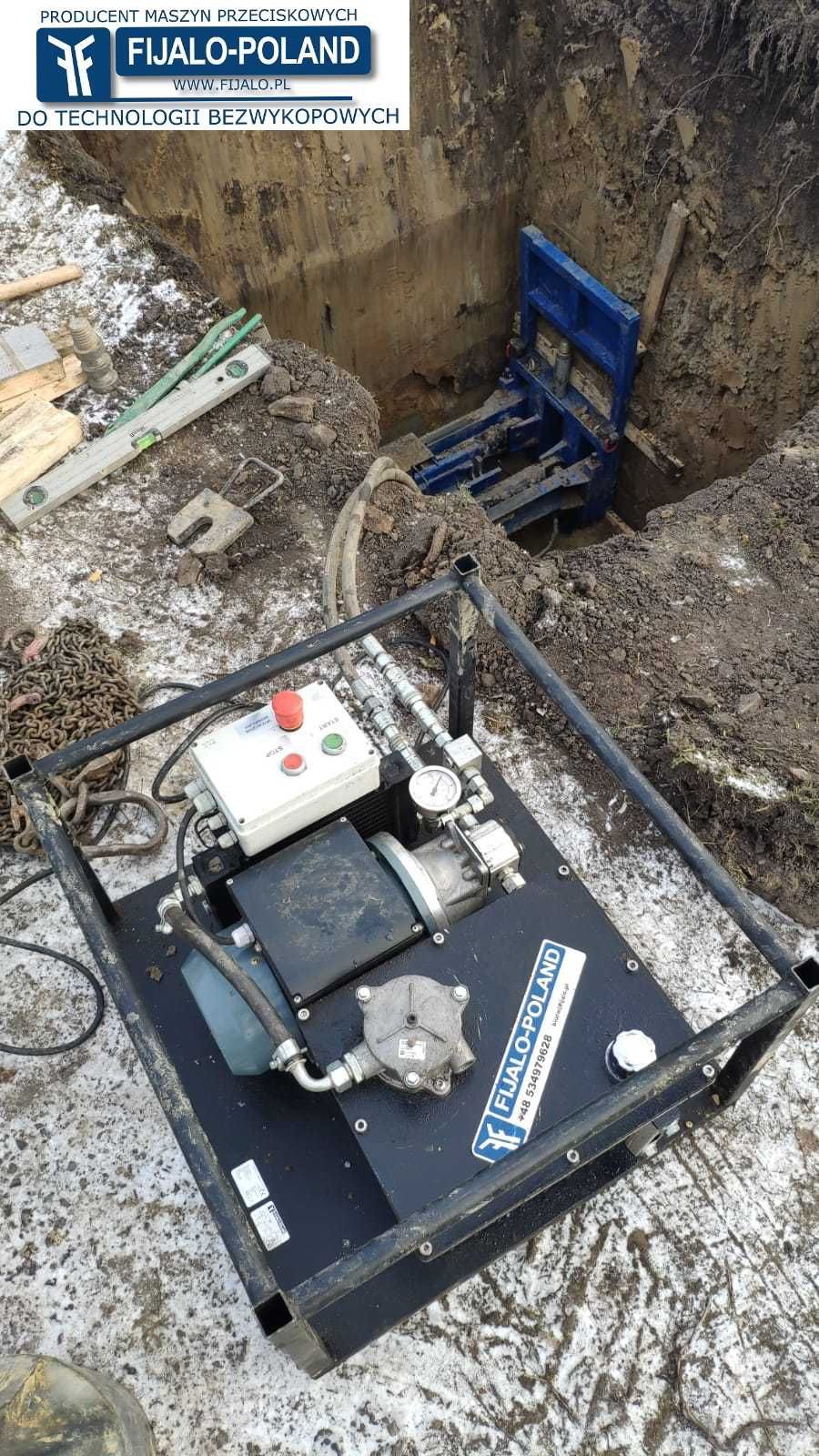 Stacja hydrauliczna, agregat hydrauliczny, pompa hydrauliczna