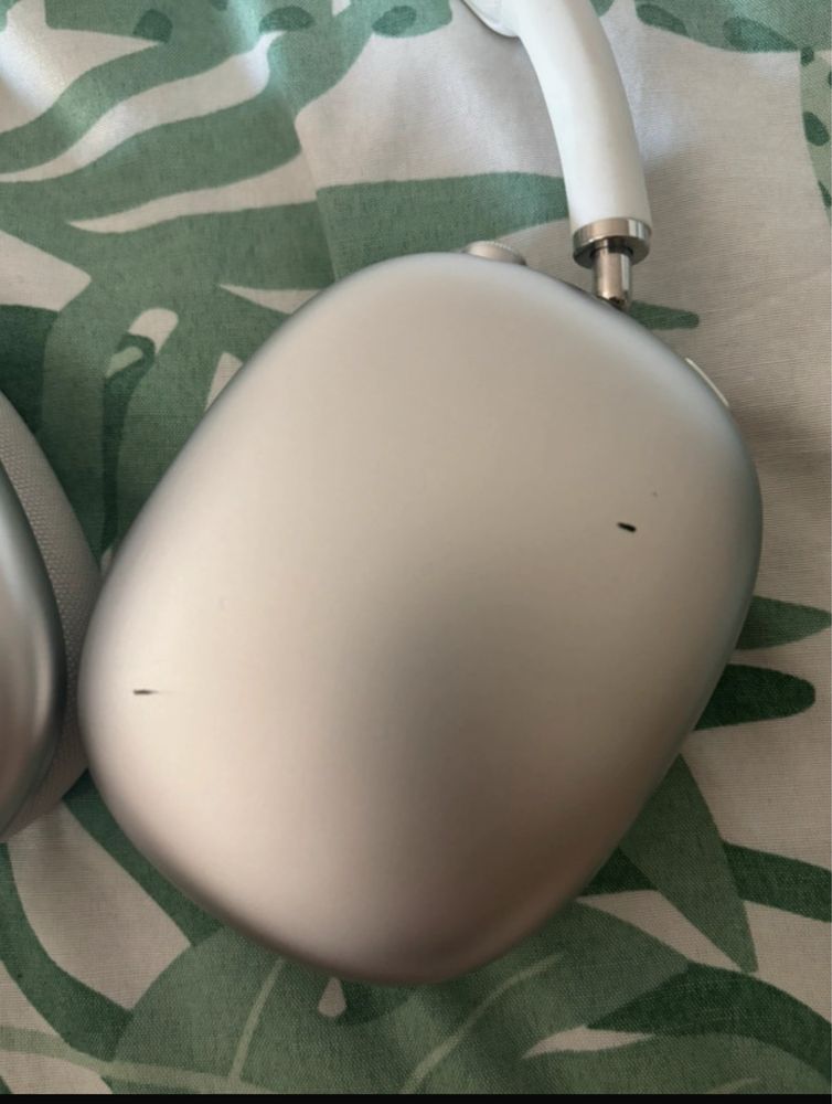 Słuchawki bezprzewodowe nauszne Apple AirPods Max srebrne
