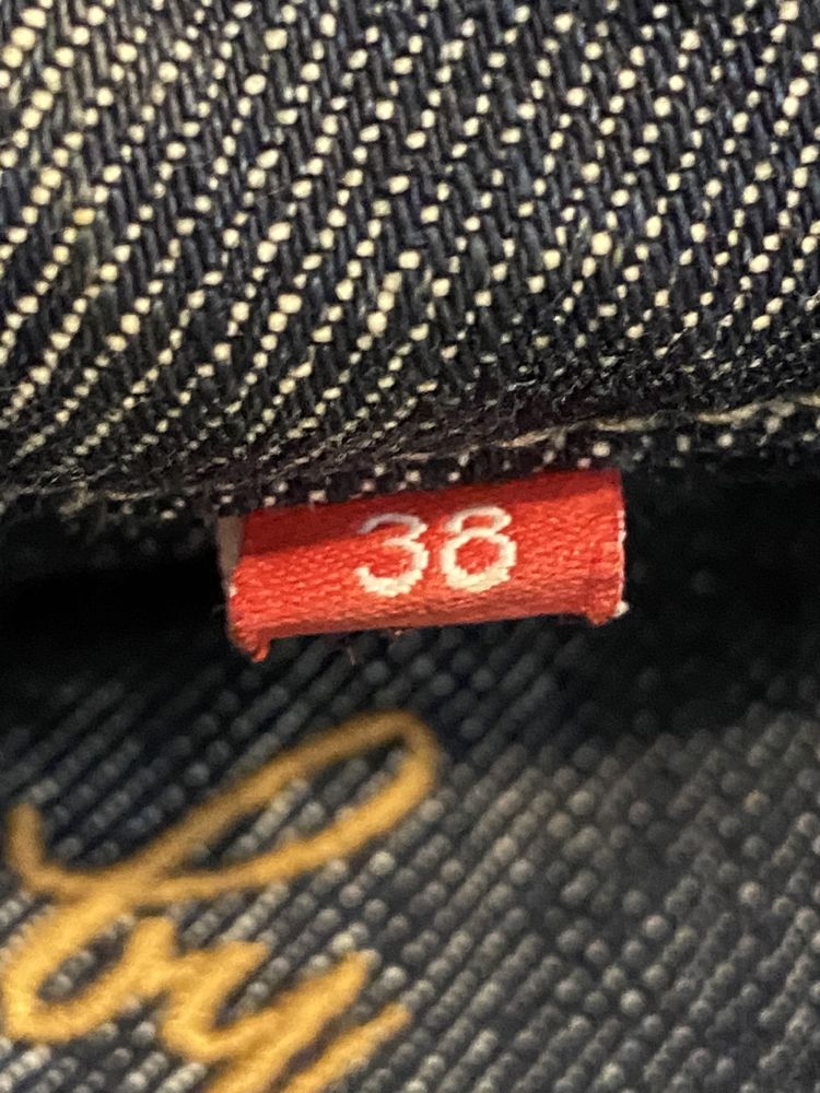 Denim by Wissmach rozm 38 damska kurtka jeansowa dżinsowa „gnieciona”