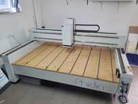 Frezarka CNC, ploter frezujący Megaplot. Pole stołu: 200 x 150 cm