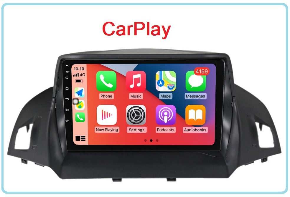 Автомагнiтола Ford Kuga Android, Qled, USB, GPS, 4G, CarPlay