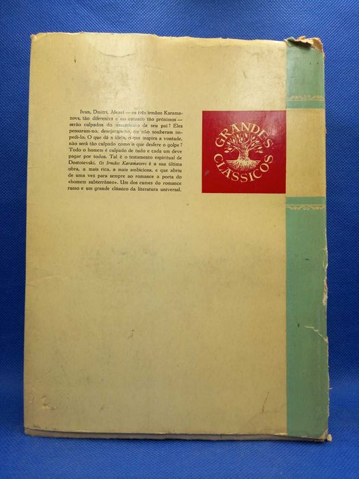 Livro - Dostoievski - Os Irmãos Karamazovs - Ref-CXB