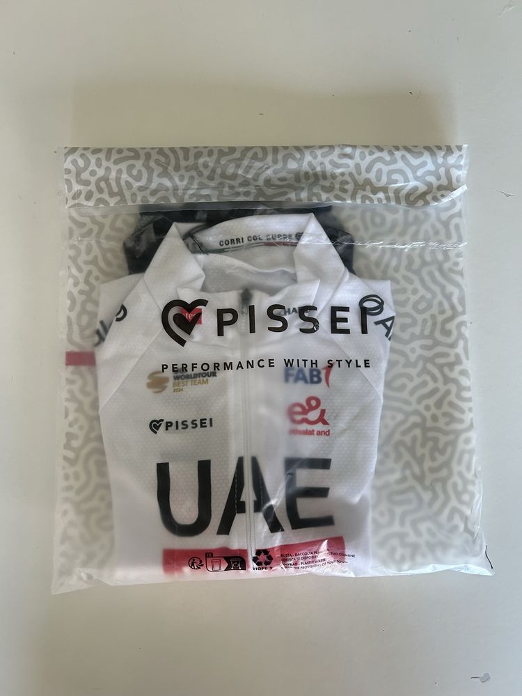 UAE Team Emirates - XRG 2025 Replica Junior Short Sleeve Jersey