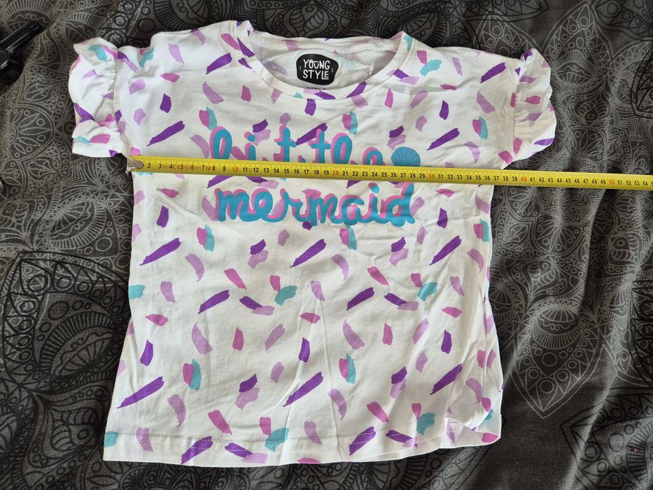 Koszulka t-shirt dziewczęcy r.116  NOWY