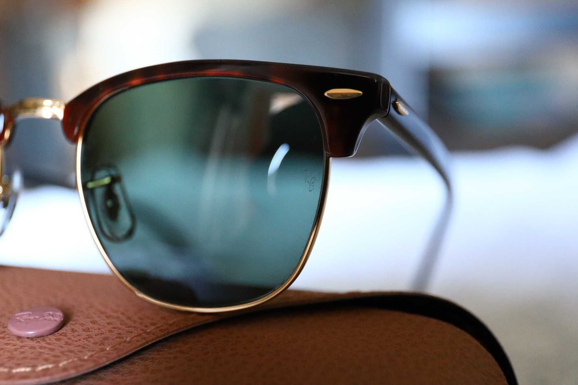 Óculos de sol Ray-Ban Clubmaster  RB3016 W0366 51/21