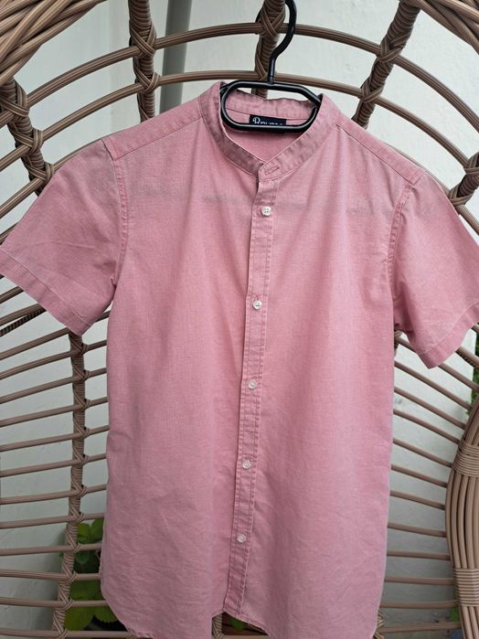 Koszula chłopięca z krótkim rękawem 152cm Brums