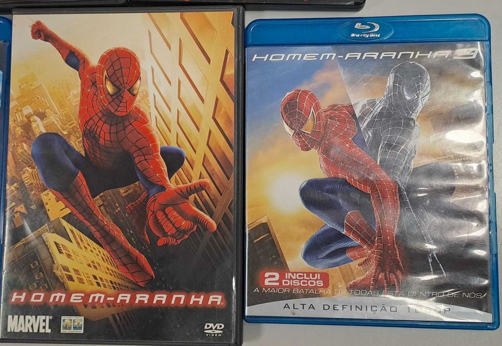 Pack DVDs MARVEL (6+2)
