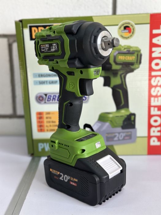 Ціна тижня!!! Гайковерт Procraft PWA18 550Нм тушка