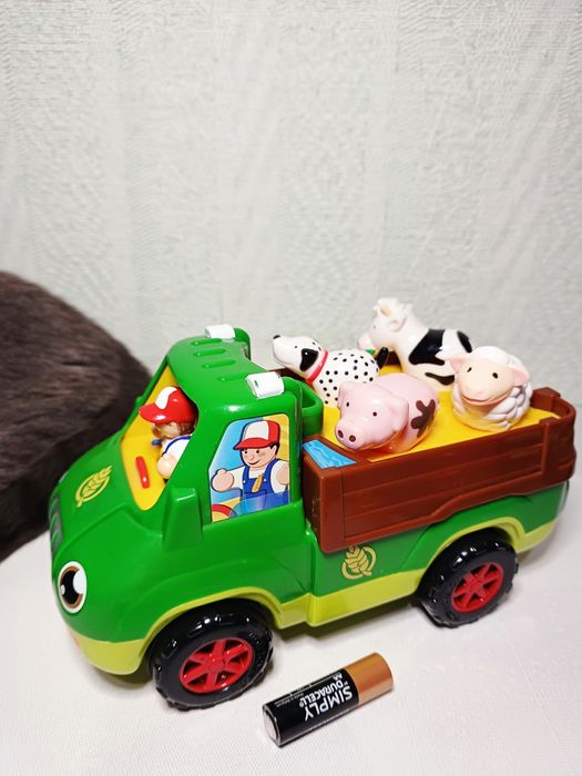 Трактор музичний  Keenway ELC інтерактивний сортер машинка Ферма Wow