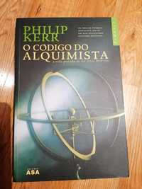 Livro O Código do Alquimista de Philip  Kerr. Portes incluídos