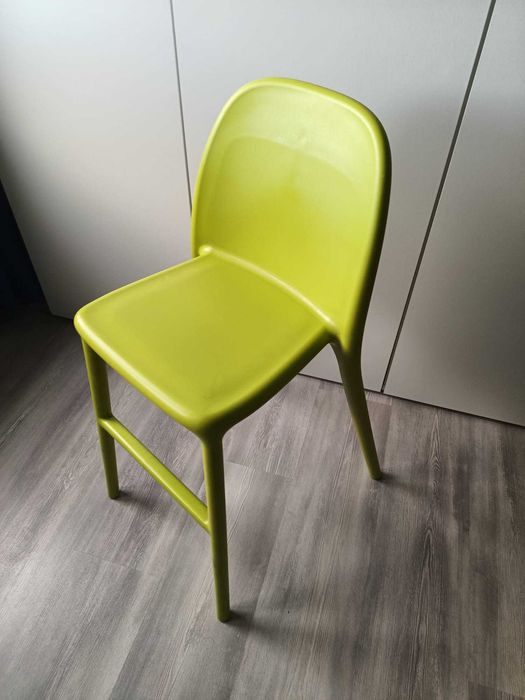 Krzesełko dziecięce wysokie IKEA zielone