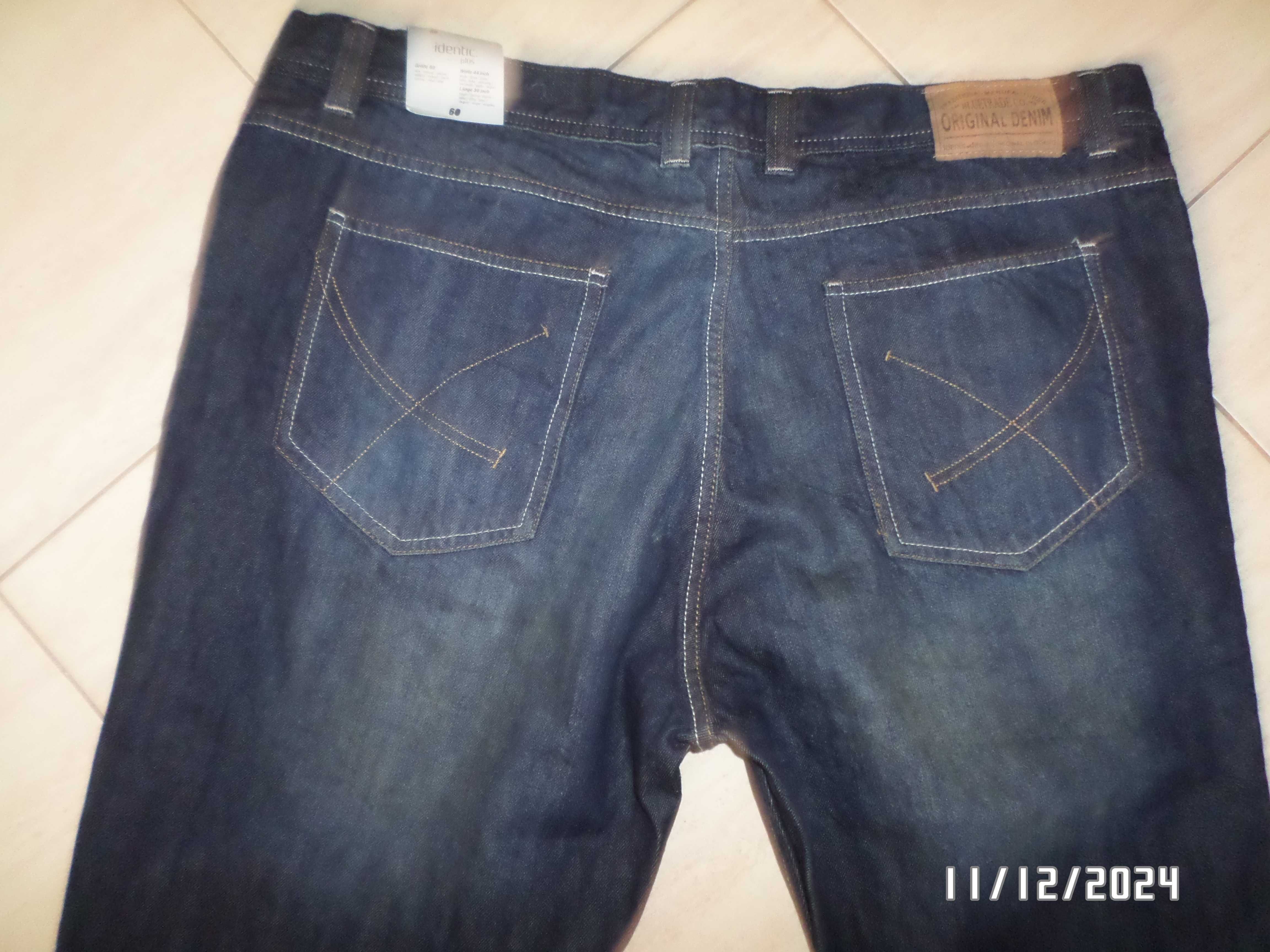 Firmowe męskie spodnie jeans-XXXL-44/30