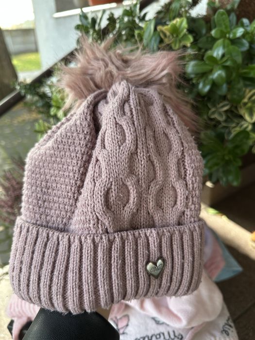 Czapka zimowa dziewczęce